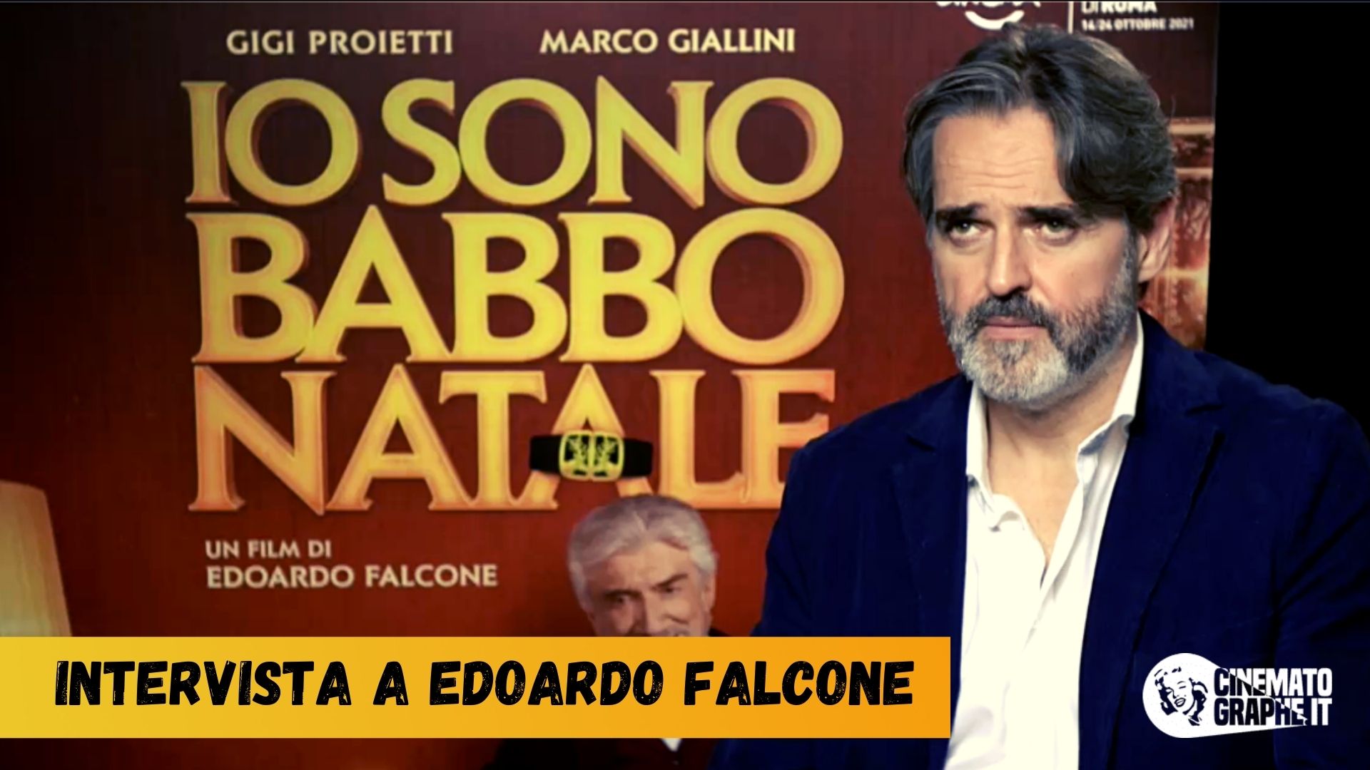 Edoardo Falcone su Io sono Babbo Natale: “di Gigi Proietti ho solo ricordi belli” [VIDEO]