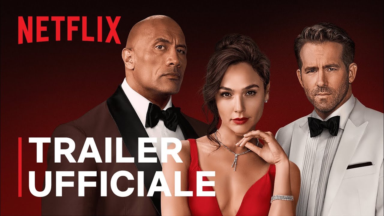 Red Notice: Dwayne Johnson e Ryan Reynolds danno la caccia a Gal Gadot nel nuovo trailer del film Netflix