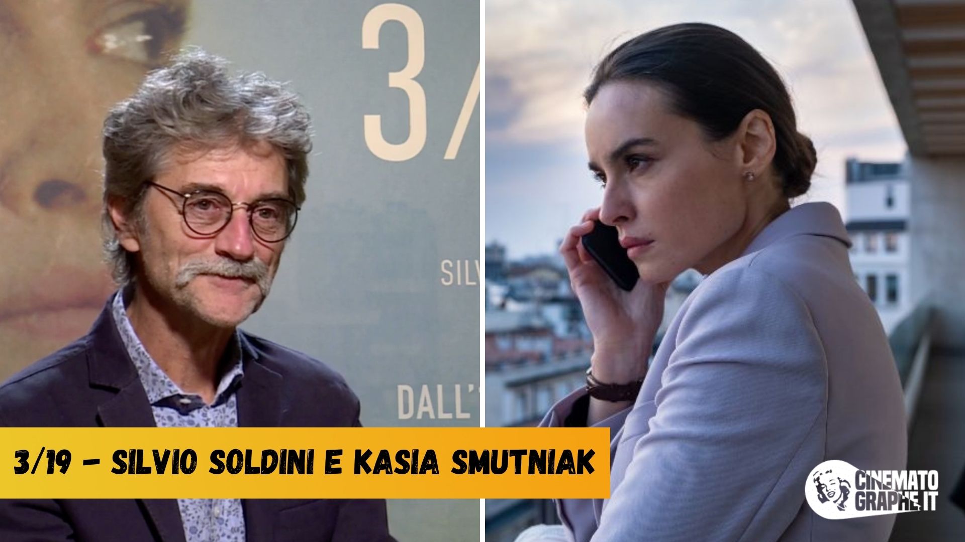 Kasia Smutniak e Silvio Soldini su 3/19: ecco perché amo i personaggi femminili [VIDEO]