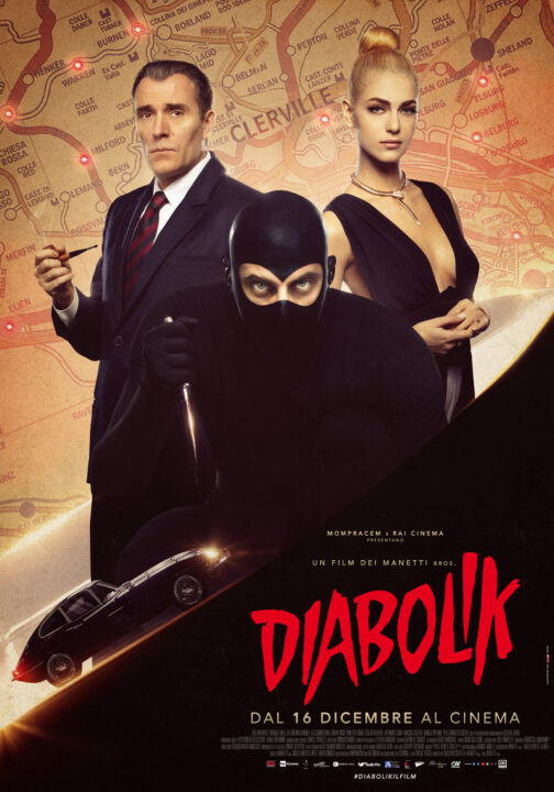 Diabolik Poster - Cinematographe.it