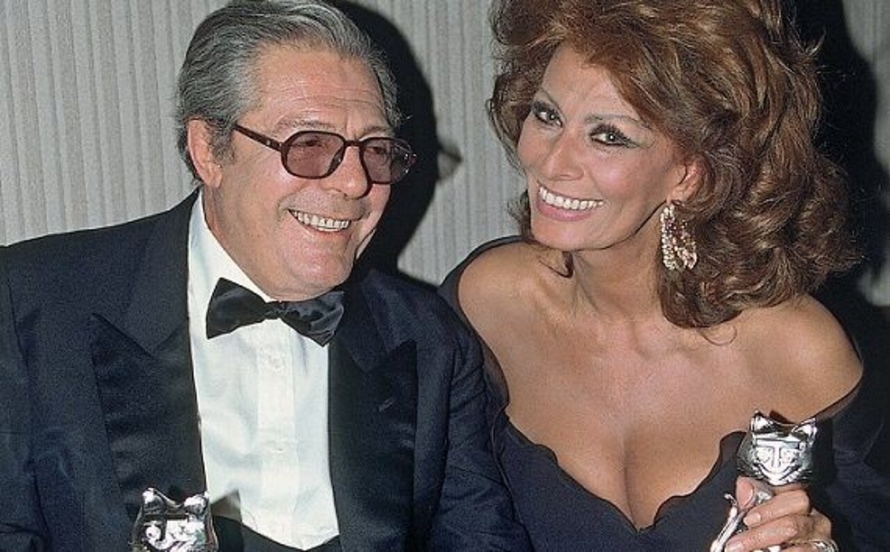 Marcello Mastroianni e Sophia Loren cinematographe.it