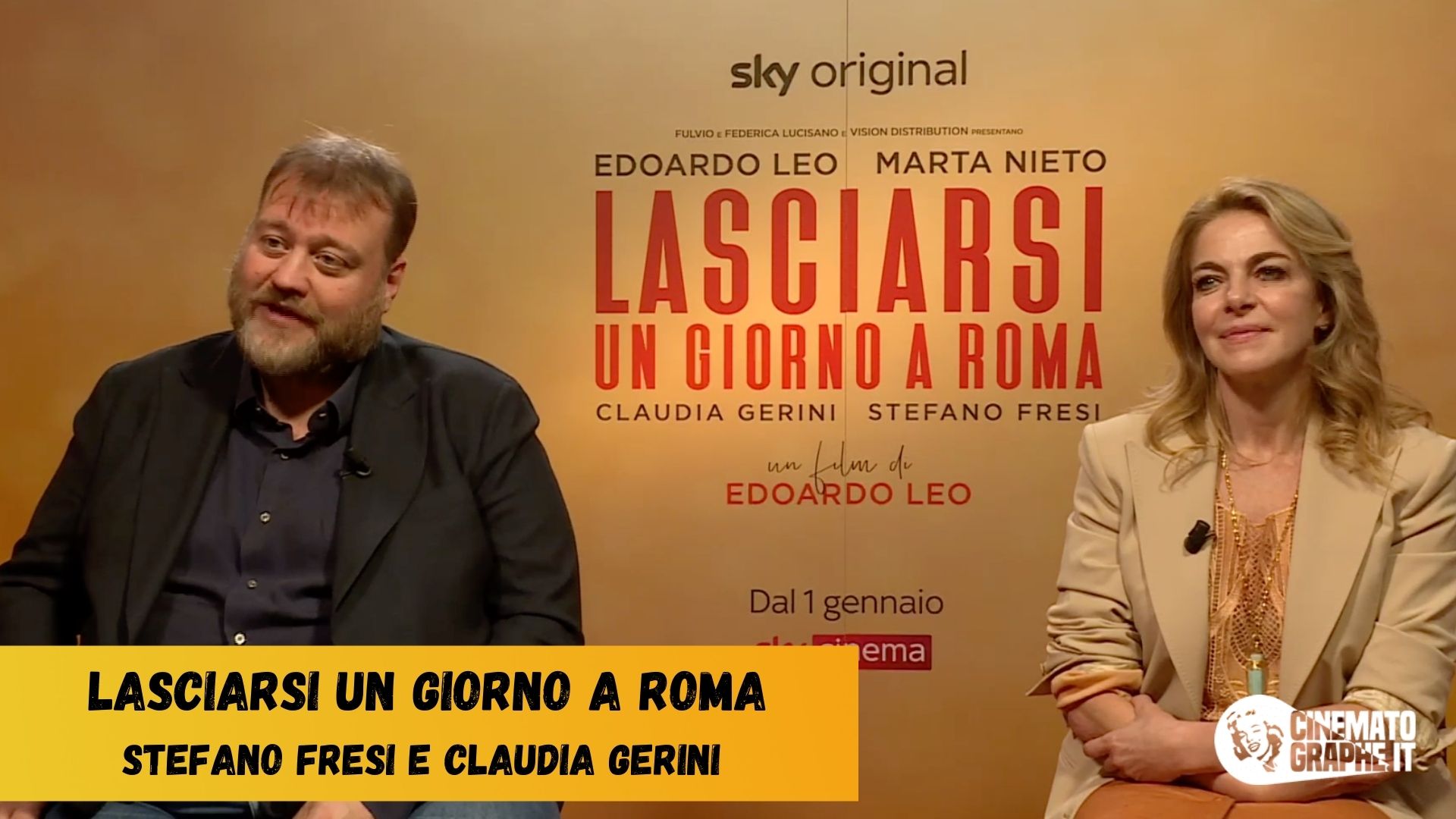 Lasciarsi un giorno a Roma, per Claudia Gerini “Roma è una città difficile quanto amare”