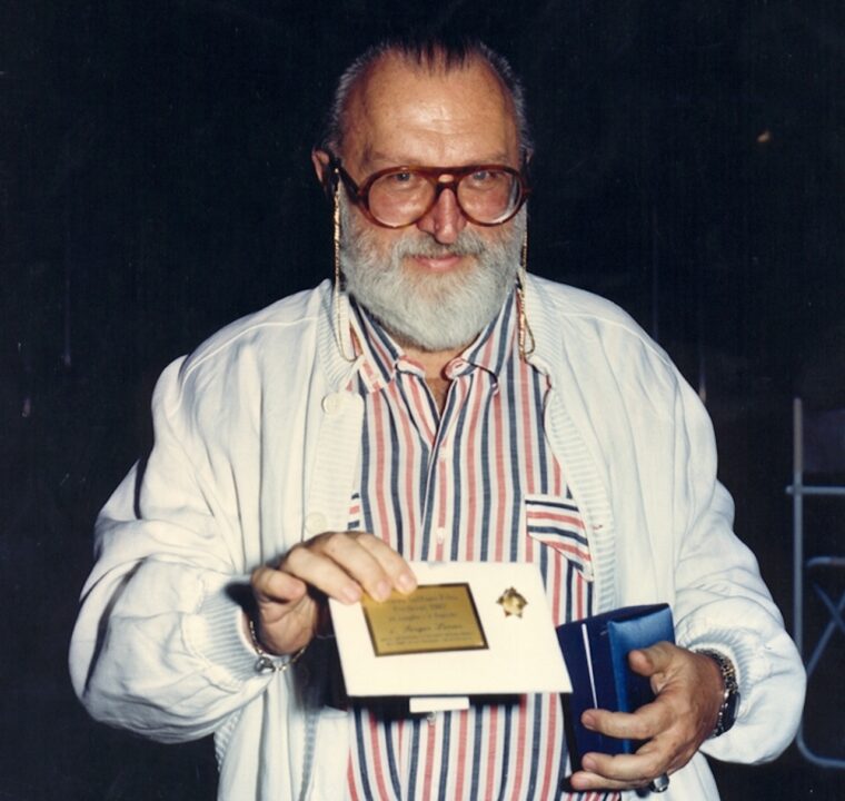 Premiazione al Giffoni Film Festival per Sergio Leone 