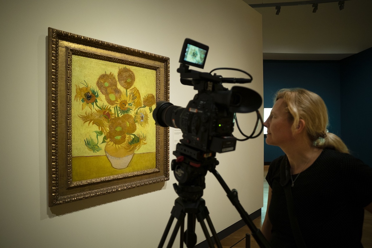 Van Gogh i girasoli cinematographe.it
