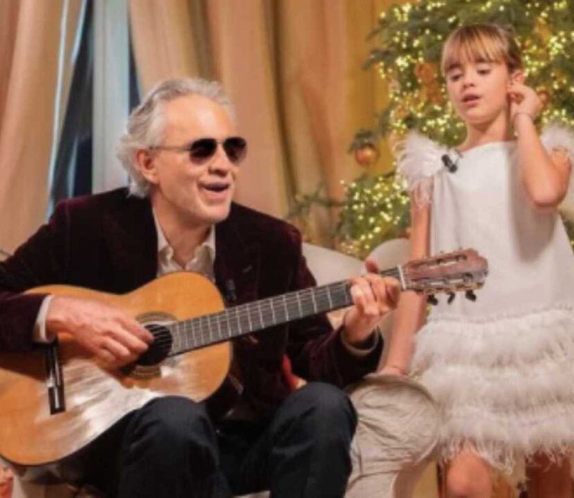 Andrea Bocelli canta con la figlia Virginia