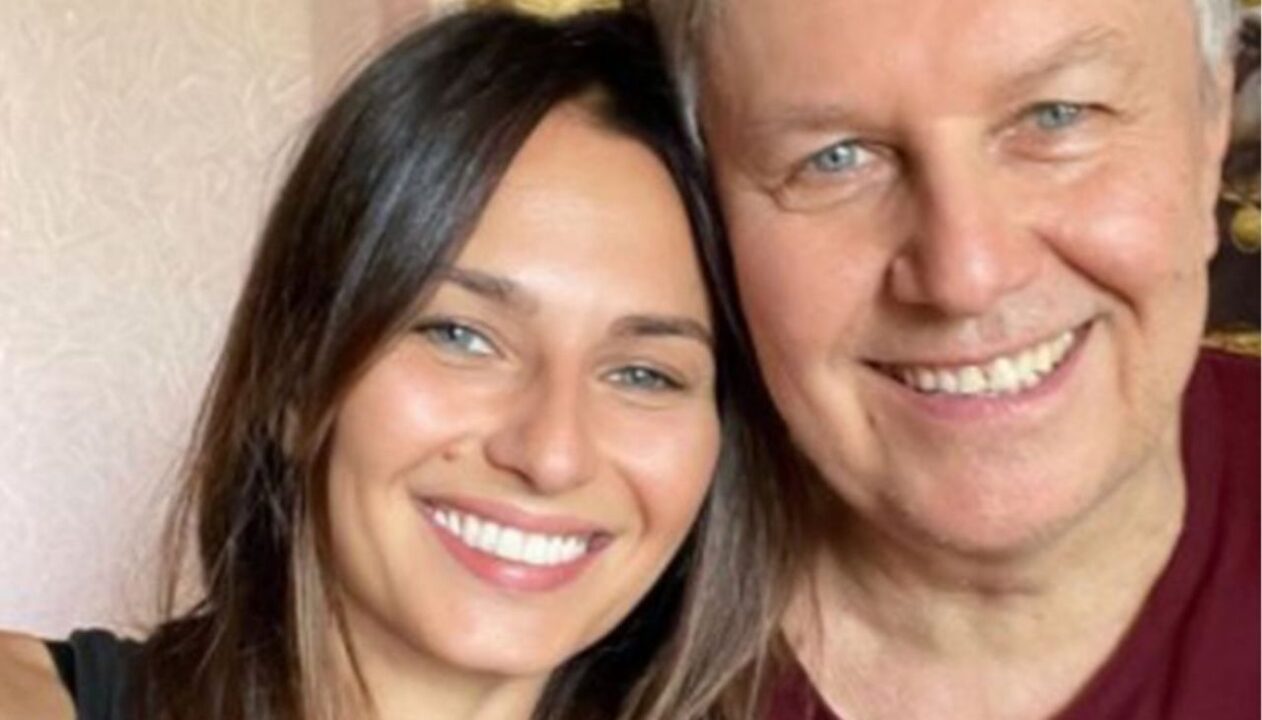 Anna Safroncik con il padre