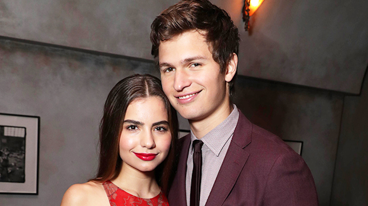 Ansel Elgort e Violetta Komyshan 