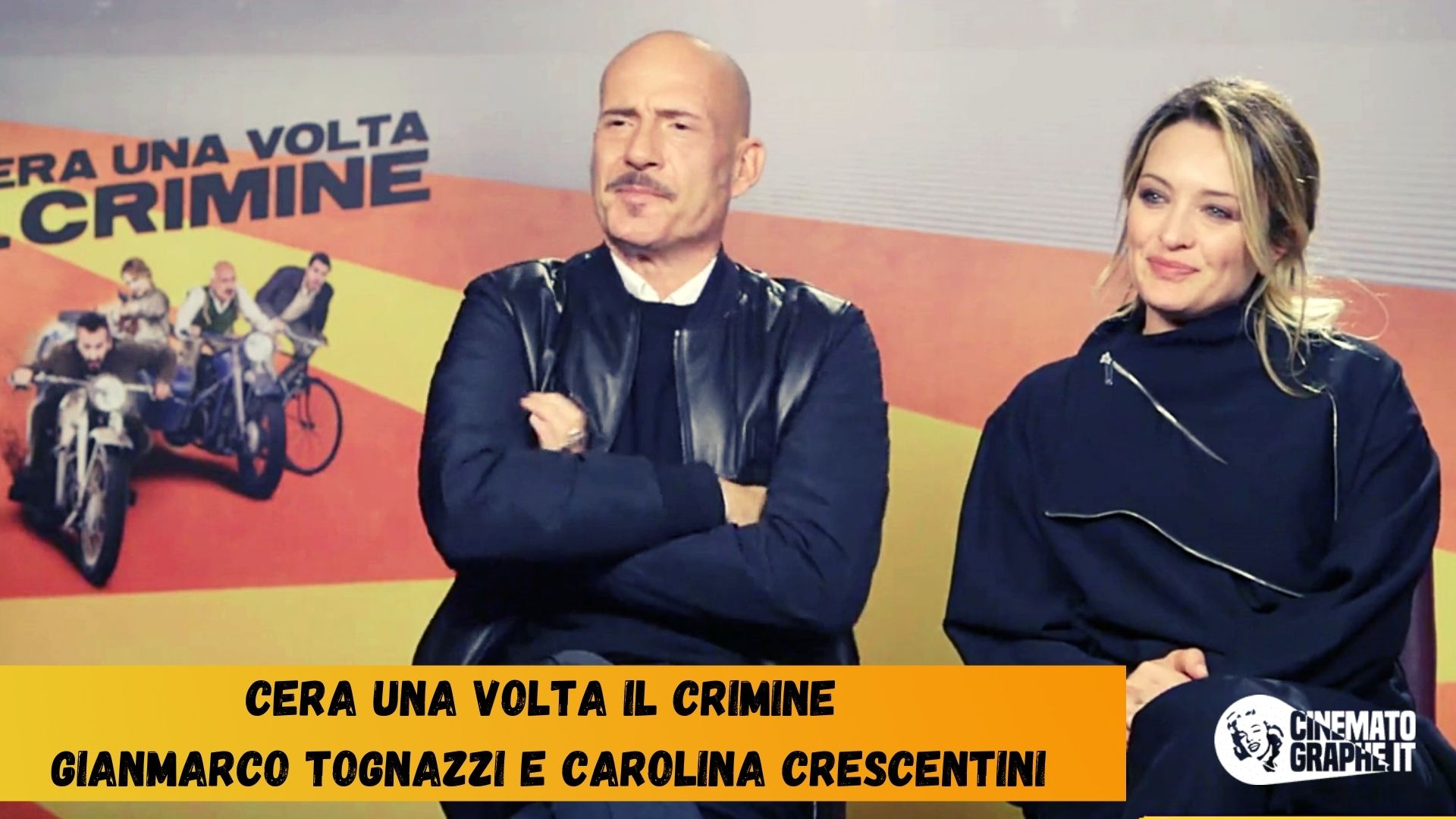 Gianmarco Tognazzi e Carolina Crescentini spiegano il segreto della loro chimica in C’era una volta il crimine [VIDEO]