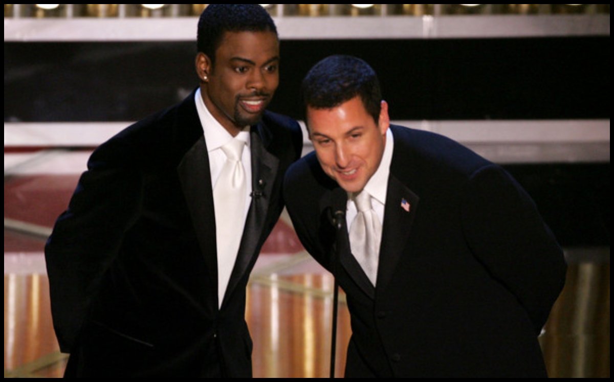 Chris Rock, Adam Sandler conforta l’amico dopo lo schiaffo ricevuto da Will Smith