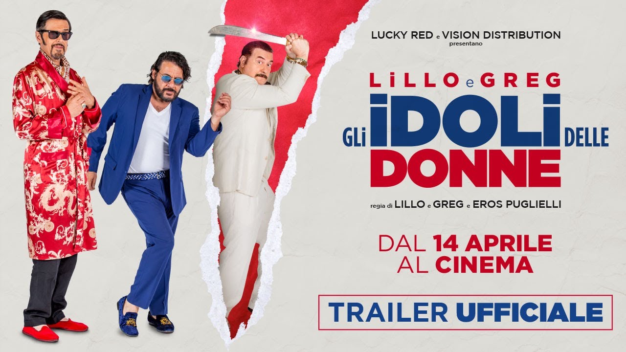Gli idoli delle donne: trailer e data d’uscita della commedia di Lillo e Greg con Corrado Guzzanti