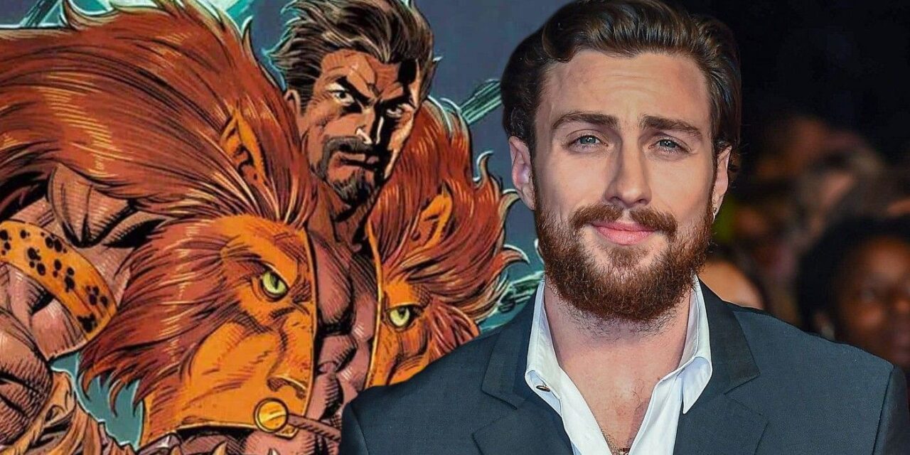 Kraven, le prime immagini di Aaron Taylor-Johnson in costume non convincono il pubblico