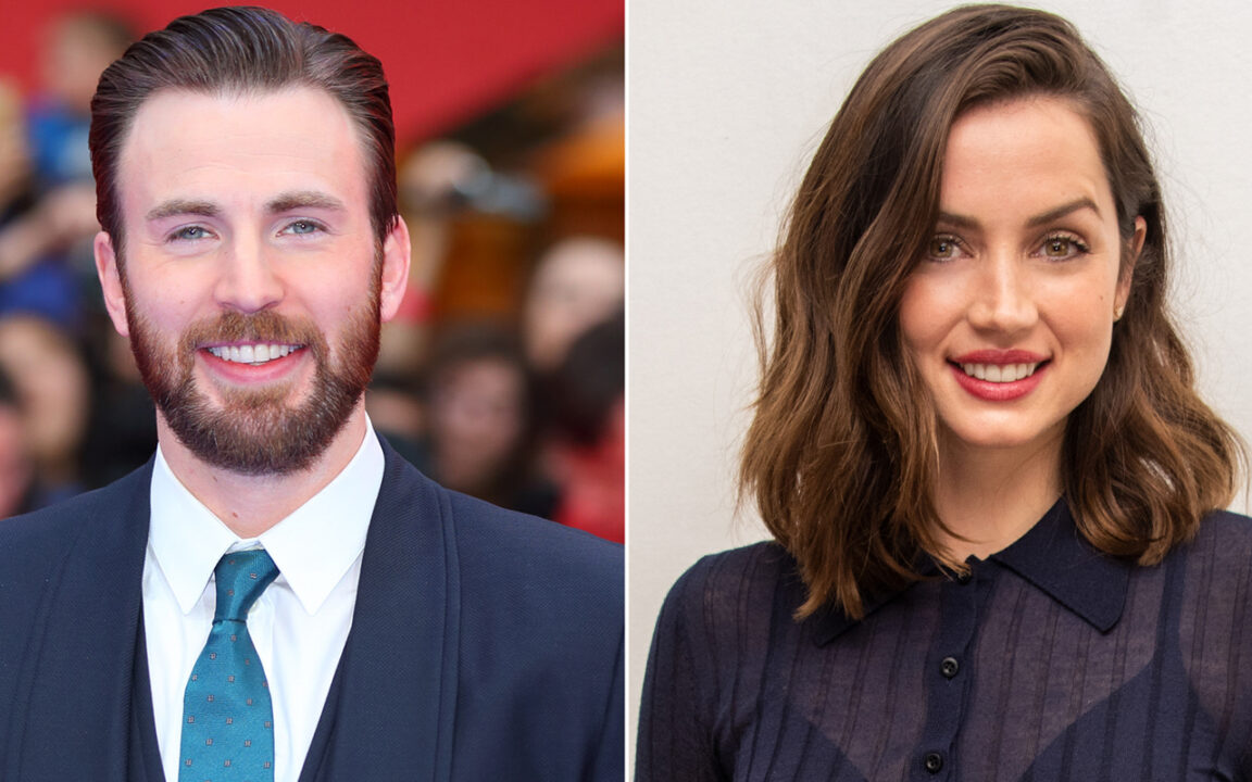 Ghosted: Ana de Armas e Chris Evans ed il primo bacio sul set del film [FOTO]