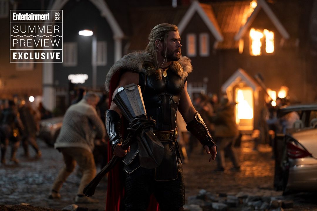 Thor: Love and Thunder, una location familiare è in fiamme nella nuova foto