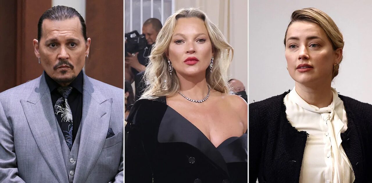 Johnny Depp vs. Amber Heard, Kate Moss: “Lui non mi ha mai spinto giù dalle scale”