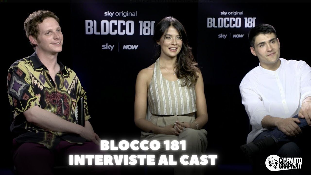 BLOCCO 181 Intervista al cast della serie TV Sky [VIDEO]