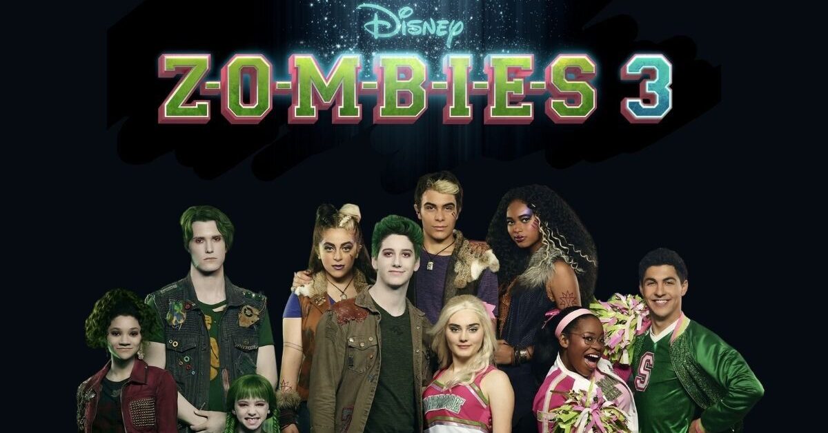 Zombies 3 il trailer del film Disney+ con la voce di JAx