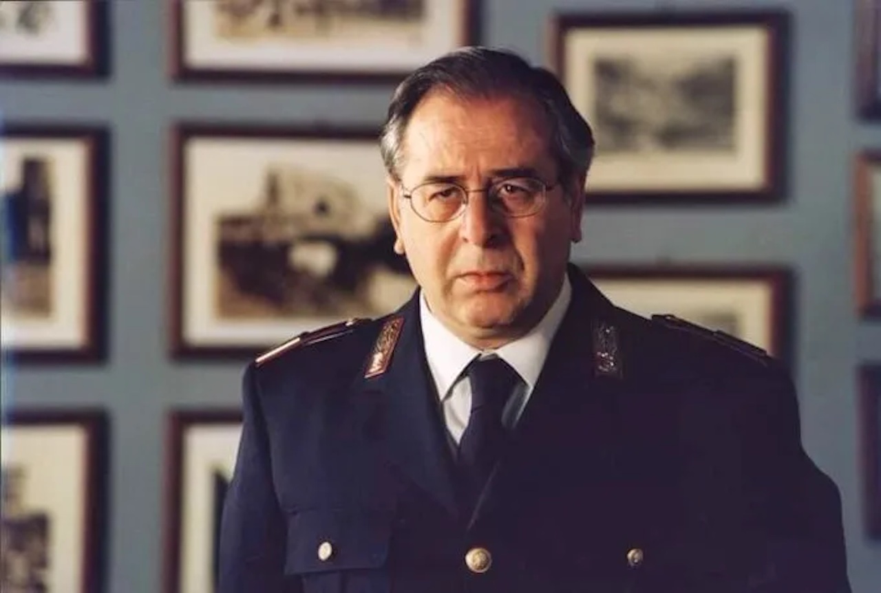 Roberto Nobile con la divisa da carabiniere