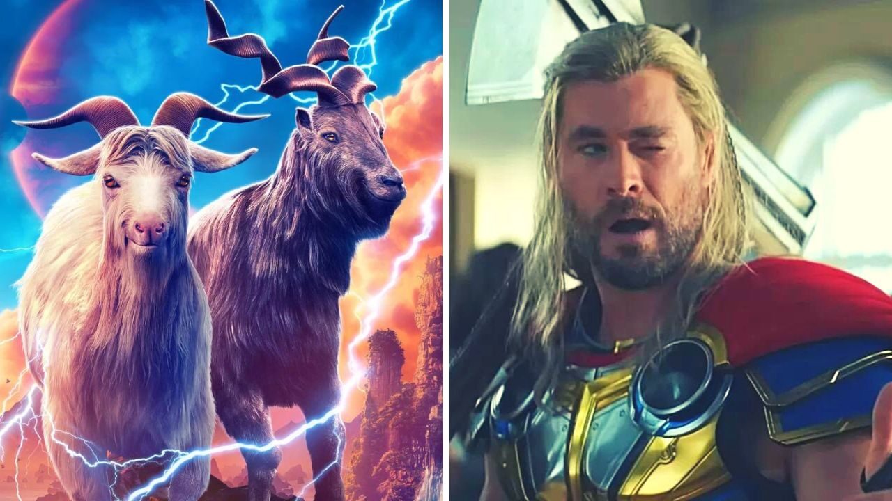 Thor: Love and Thunder e la scena delle capre urlanti: cosa c’entra Taylor Swift?