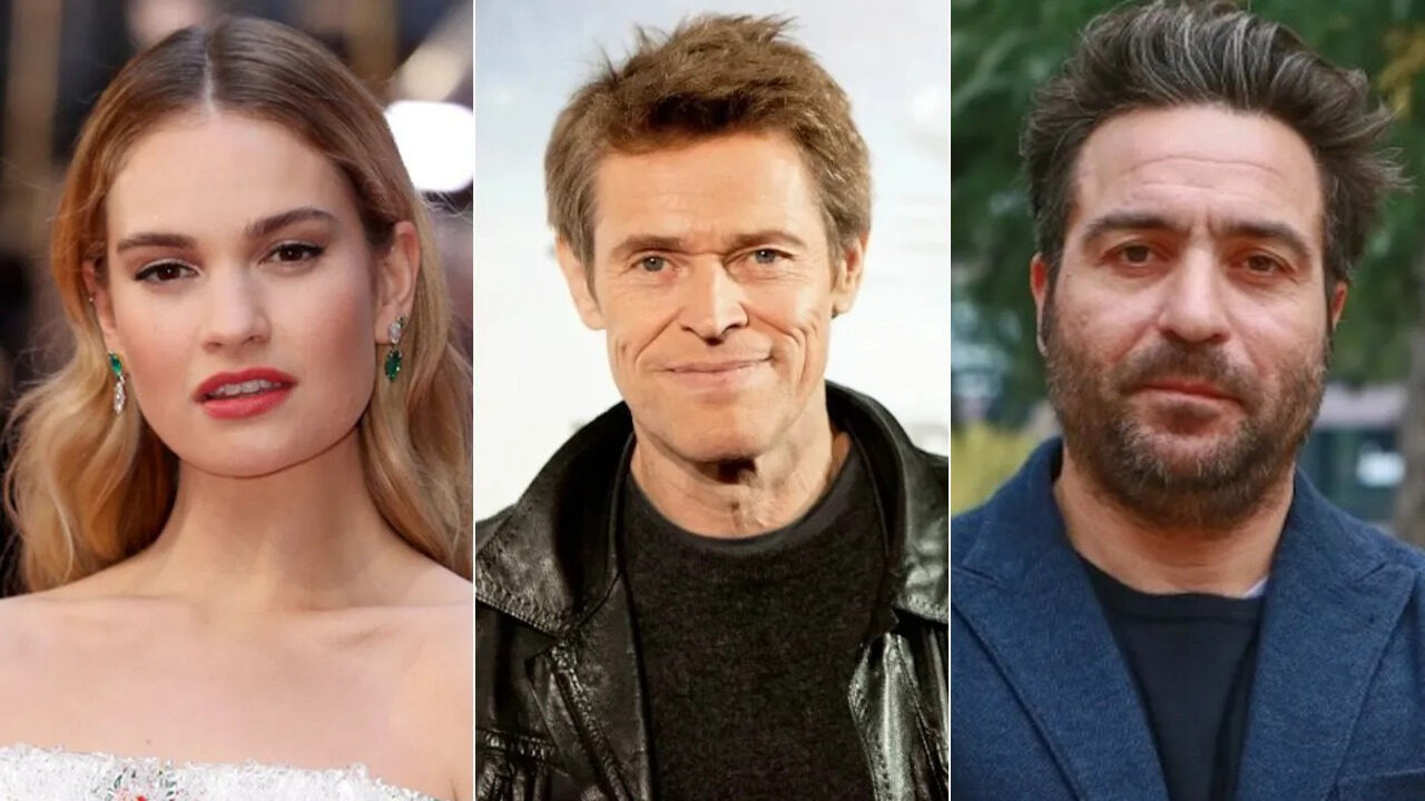 Finalmente l’alba: Lily James e Willem Dafoe nel cast del film di Saverio Costanzo