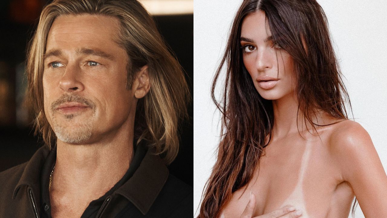 Brad Pitt ed Emily Ratajkowski - Cinematographe.it