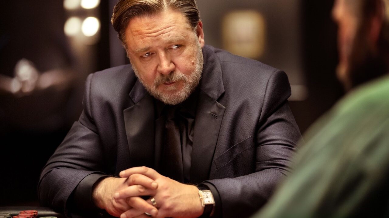 Poker Face, Russell Crowe scatenato nel trailer del film
