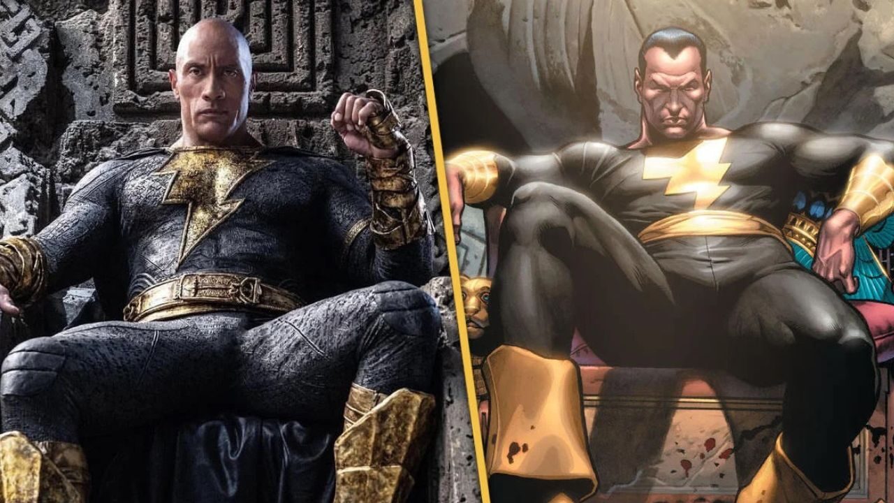 Black Adam: Dwayne Johnson ha ricreato una storica cover fumettistica! [FOTO]