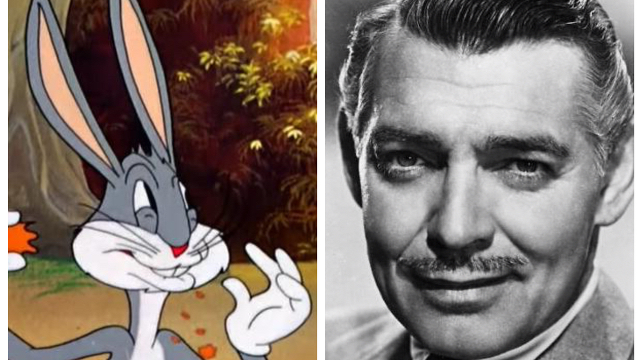 Bugs Bunny Clark Gable  personaggi dei cartoni animati ispirati a persone reali Cinematographe.it