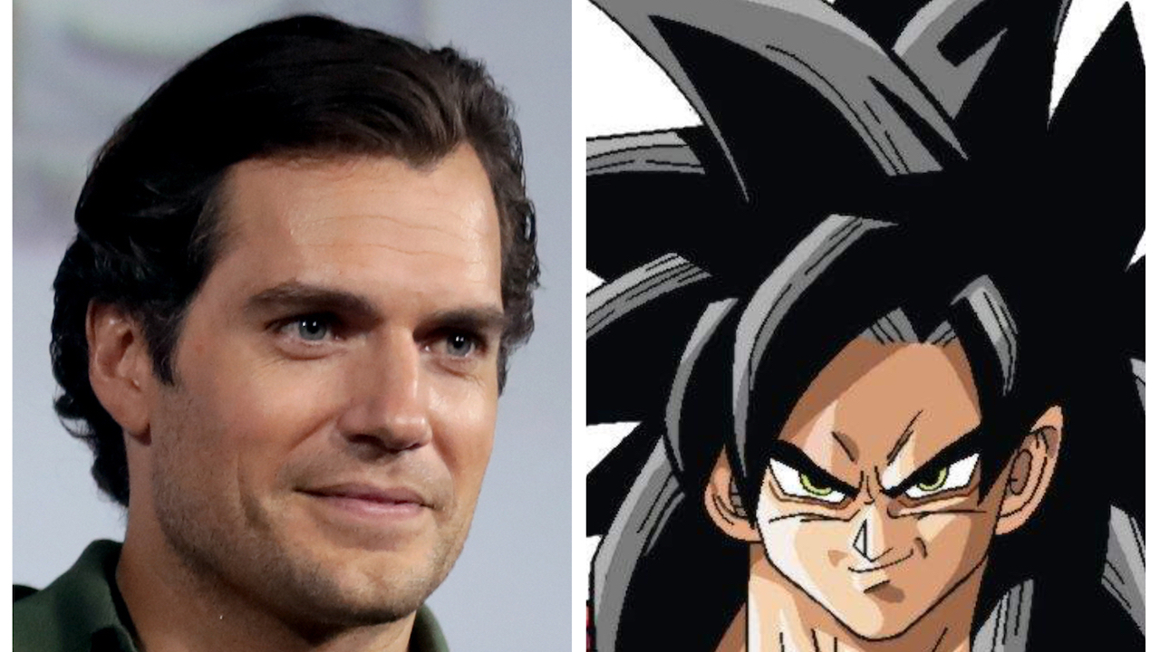 Henry Cavill como Super Saiyajin 4