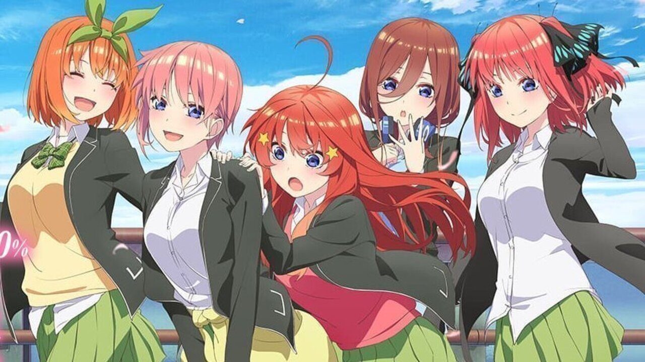 The Quintessential Quintuplets Movie: il film in anteprima europea a Lucca Comics & Games 2022