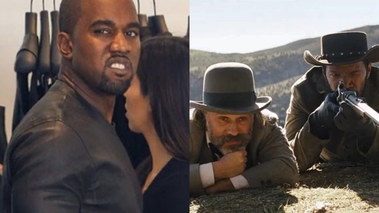 Django Unchained, Quentin Tarantino e Jamie Foxx hanno rubato l’idea a Kanye West? Il rapper presenta le sue prove