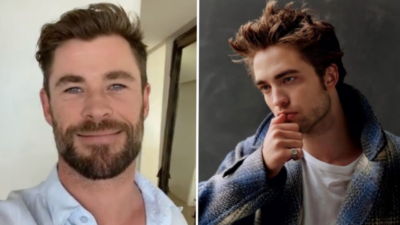Chris Hemsworth a Robert Pattinson