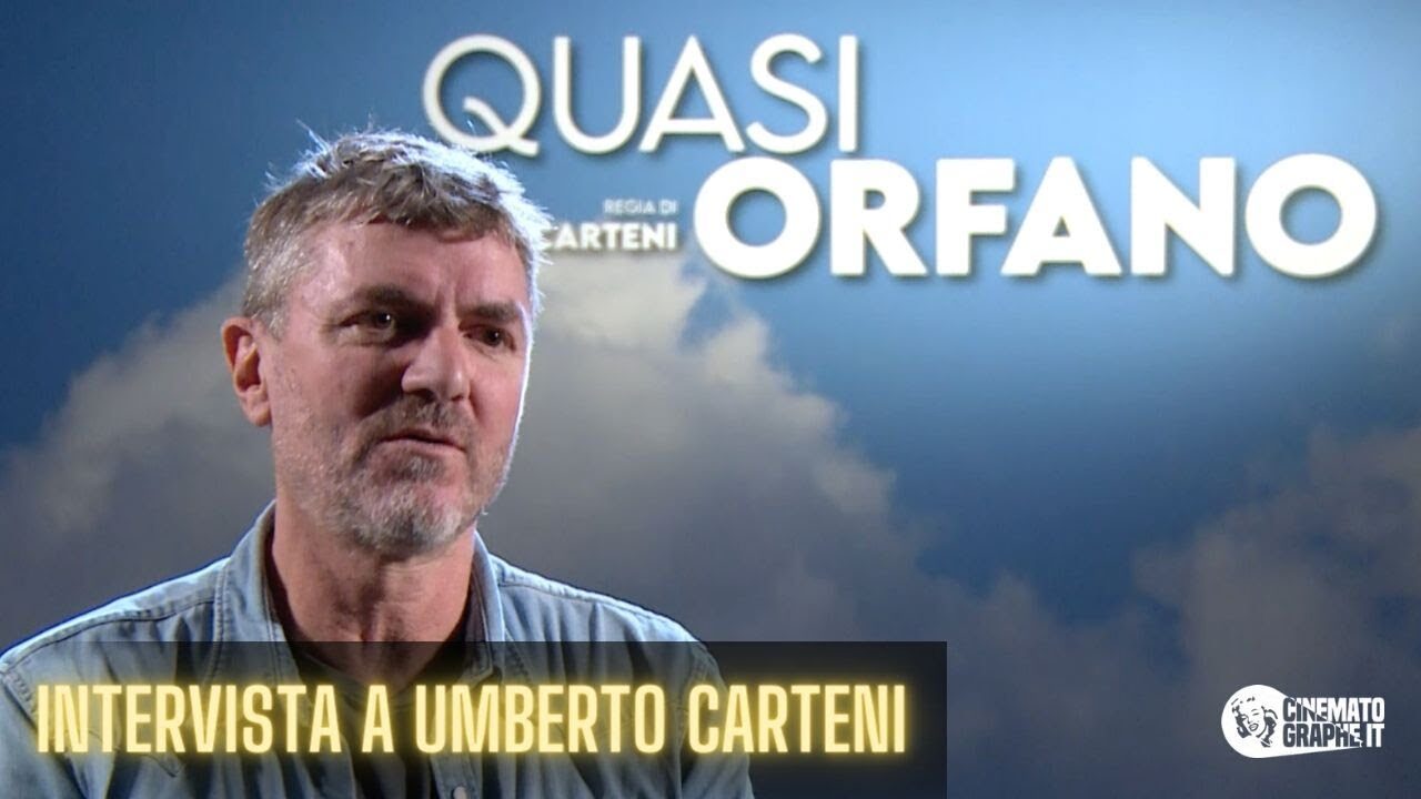 Umberto Carteni parla di Quasi orfano: “veniamo al mondo per essere felici” [VIDEO]