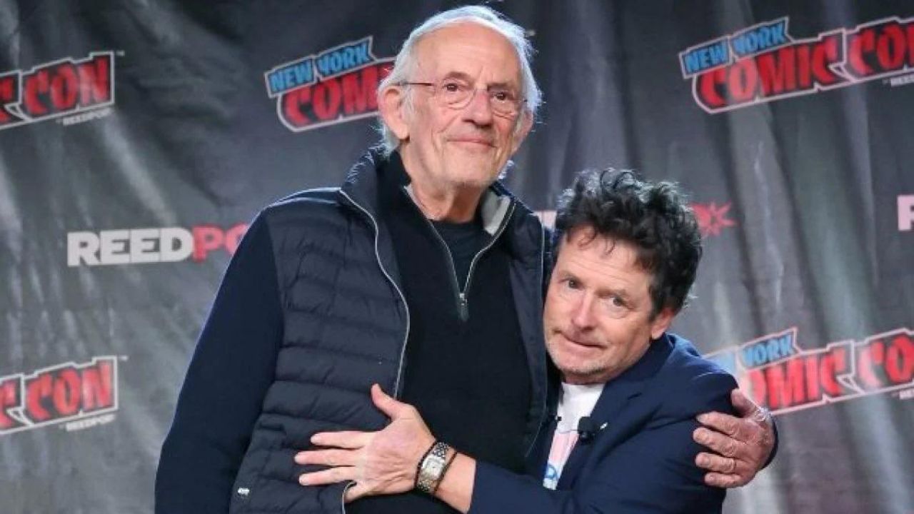 Ritorno al Futuro reunion di Michael J. Fox Christopher Lloyd