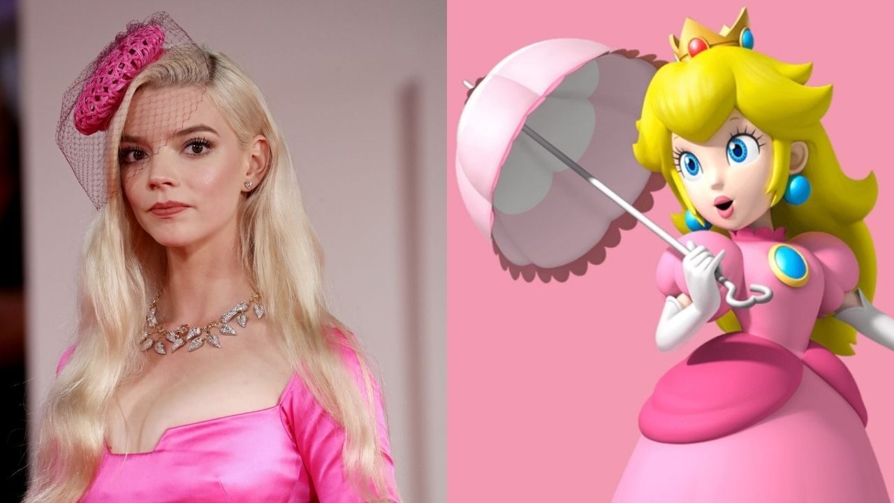 Anya Taylor-Joy diventa la Principessa Peach per una notte!