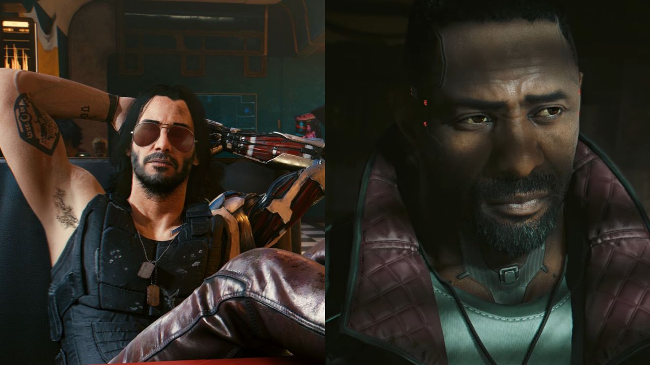 Keanu Reeves Idris Elba Cyberpunk 2077