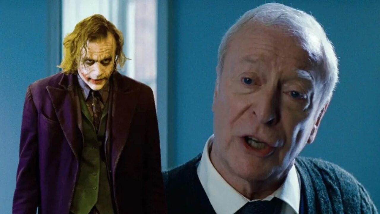 Il Cavaliere Oscuro, Michael Caine e il Joker di Heath Ledger: “Appena l’ho visto, ho dimenticato le mie battute”