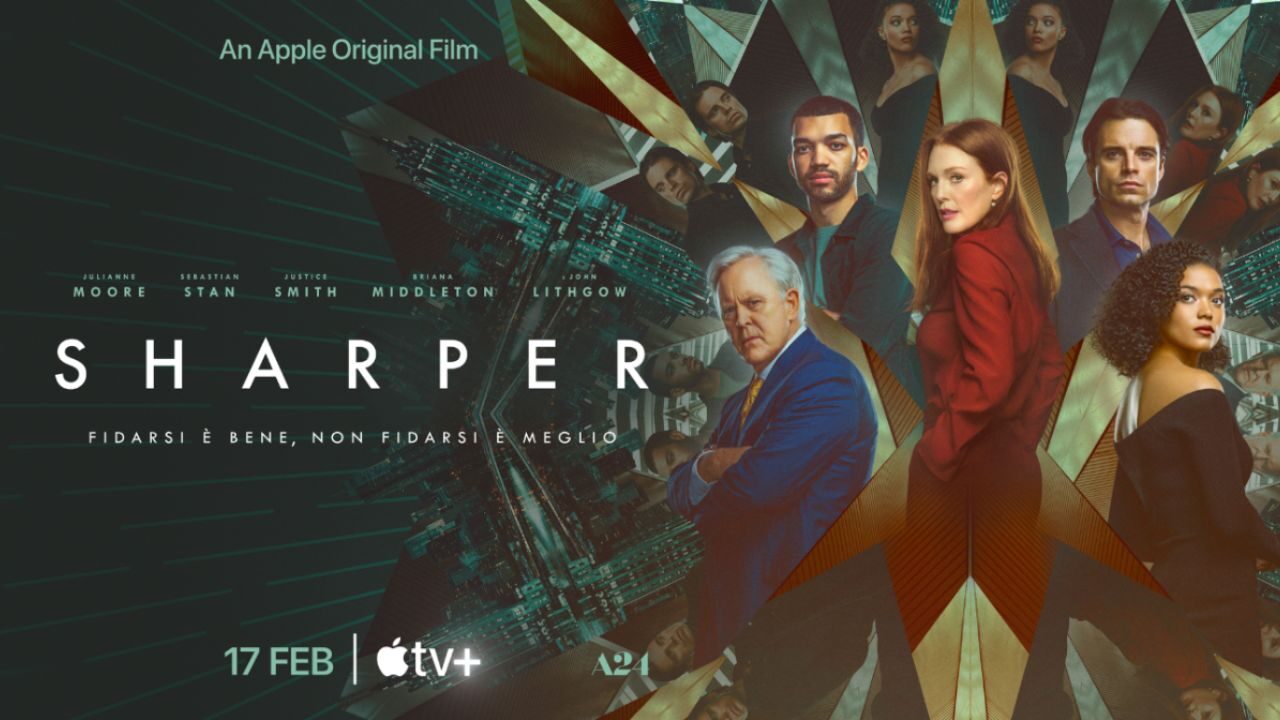 Sharper: il trailer del film Apple TV+ con Julianne Moore e Sebastian Stan