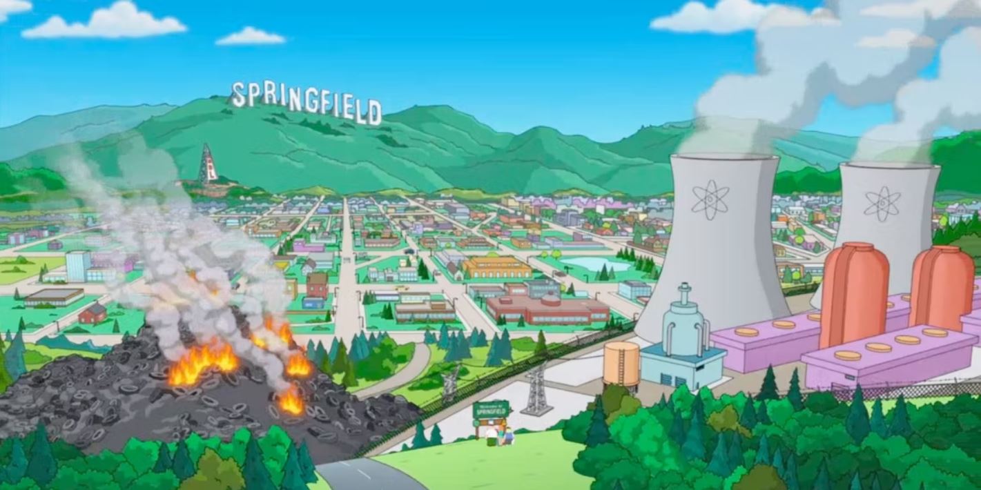 Springfield è tra le 10 città delle serie TV in cui non vorremmo mai vivere; Cinematographe.it