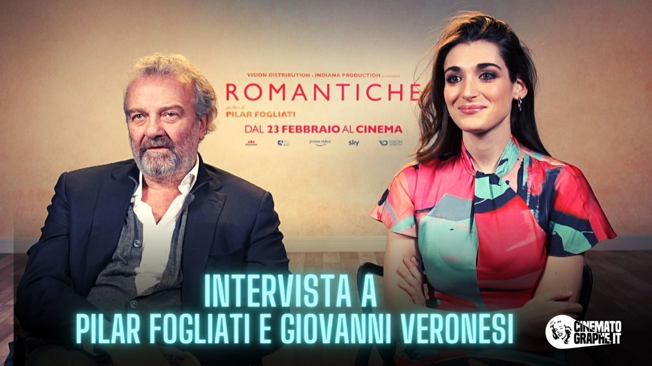 Romantiche: intervista a Pilar Fogliati e Giovanni Veronesi, tra paura del fallimento, Carlo Verdone e quei cogl**ni degli uomini [VIDEO]