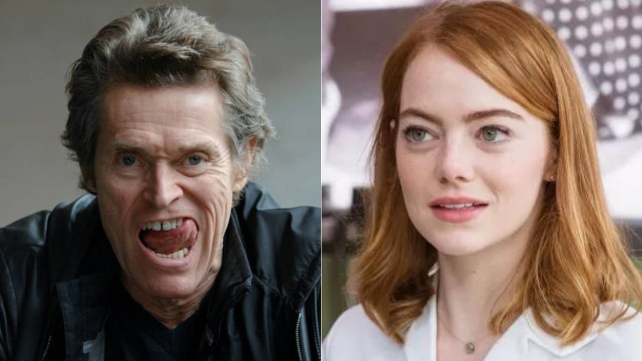 Emma Stone ha preso a schiaffi Willem Dafoe sul set (ma lui era d’accordo)!