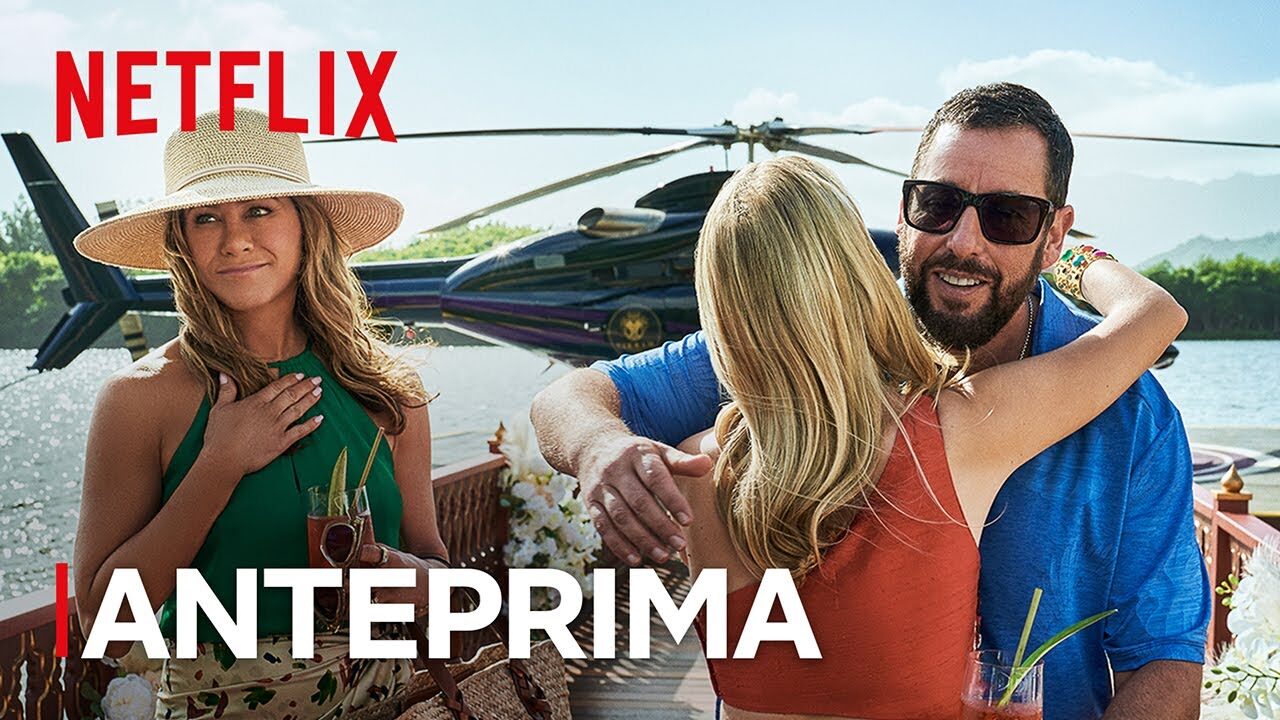 Murder Mystery 2 – Adam Sandler e Jennifer Aniston nella prima clip del film Netflix