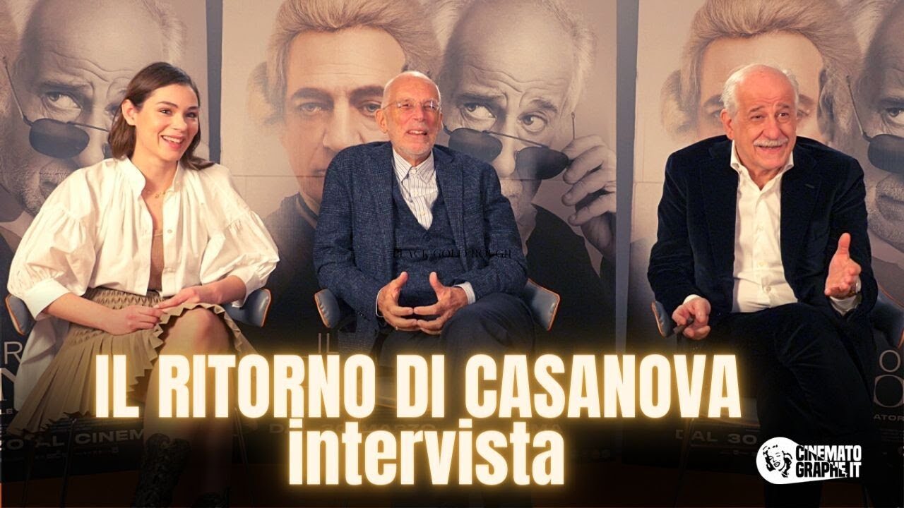 Gabriele Salvatores parla de Il ritorno di Casanova con Toni Servillo e Bianca Panconi [VIDEO]