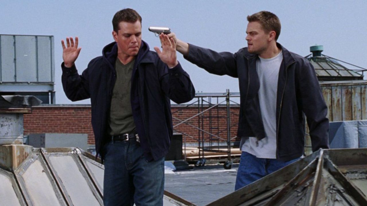 The Departed - il bene e il male Matt Damon Leonardo Di Caprio - Cinematographe.it