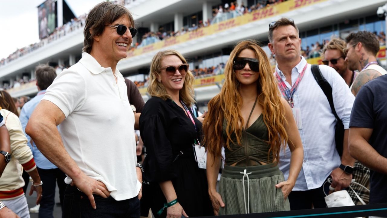 Tom Cruise e Shakira sorpresi insieme al Gp di Miami: il gossip si scatena!