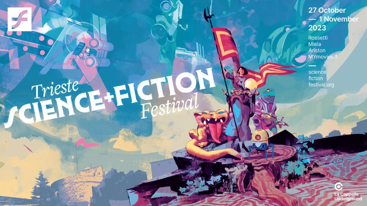 Trieste Science+Fiction Festival 2023: il poster che celebra 60 anni di grande fantascienza