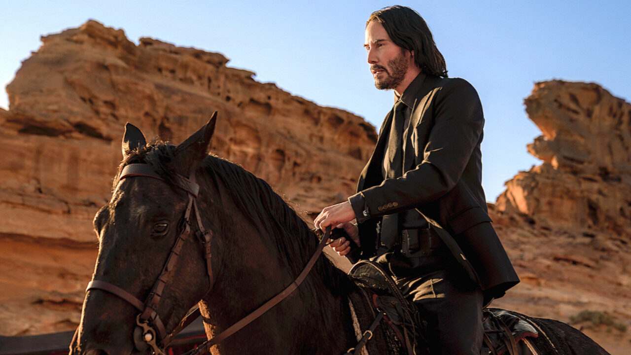 John Wick 4: svelata un sorprendente segreto dietro la scena a cavallo