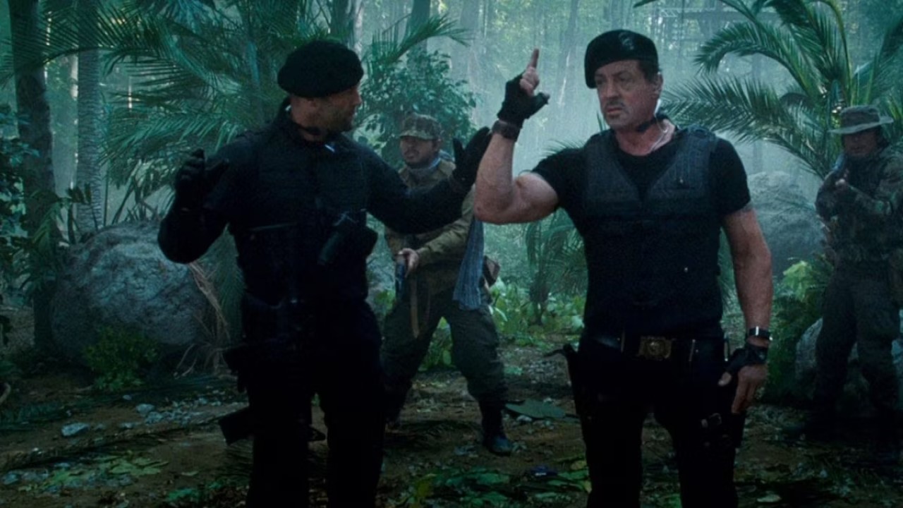 Sylvester Stallone e Jason Statham; I mercenari 2