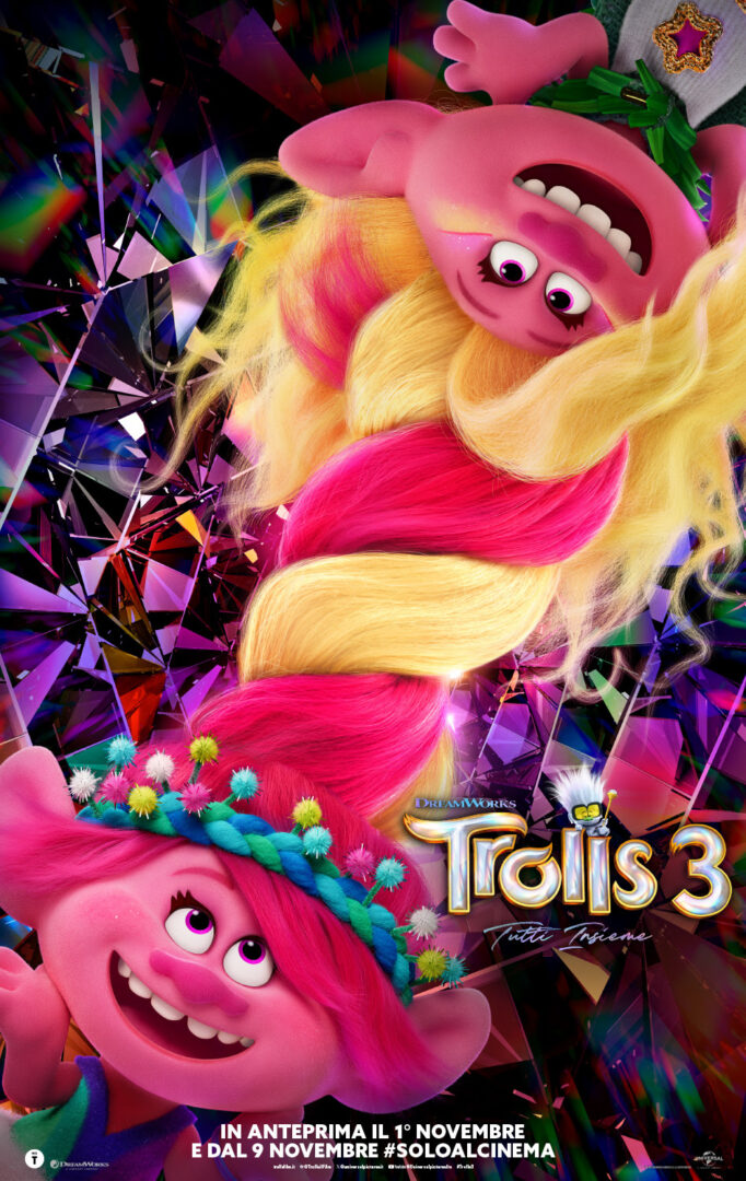 Trolls 3 poster  - Cinematographe.it