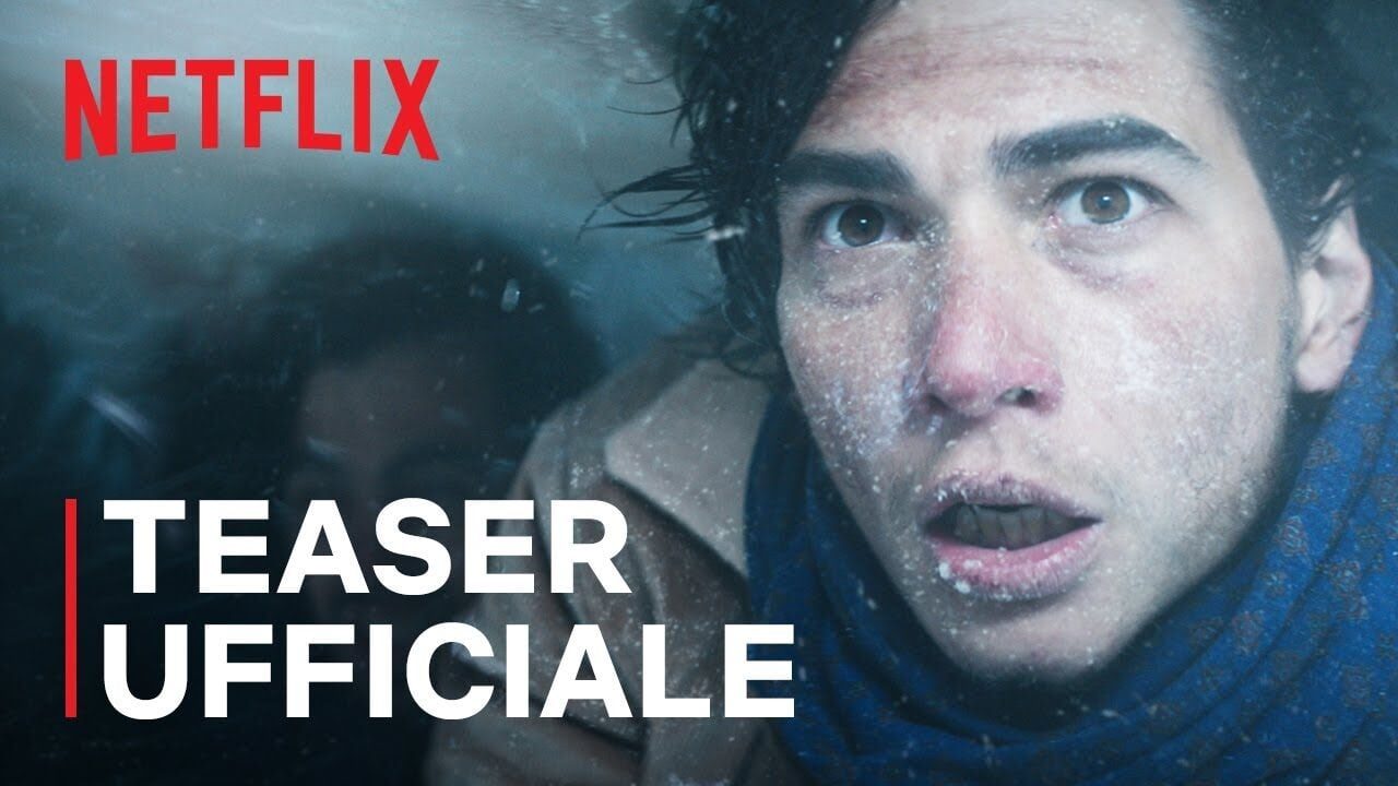 La società della neve: teaser trailer e data d’uscita del film Netflix basato su una storia vera