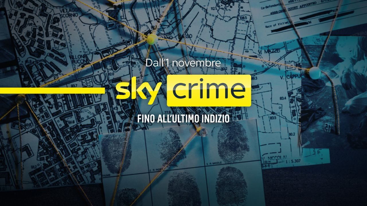 Sky Crime: a novembre arriva il canale dedicato al real crime